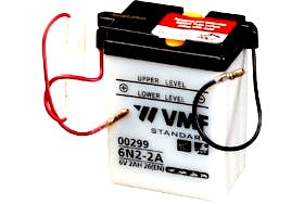 00299 VMF 2AH MOTORBIKE BATTERY, 26A, 6V