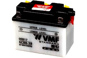 00817 VMF MOTORBIKE BATTERY 8AH, 83A, 6V