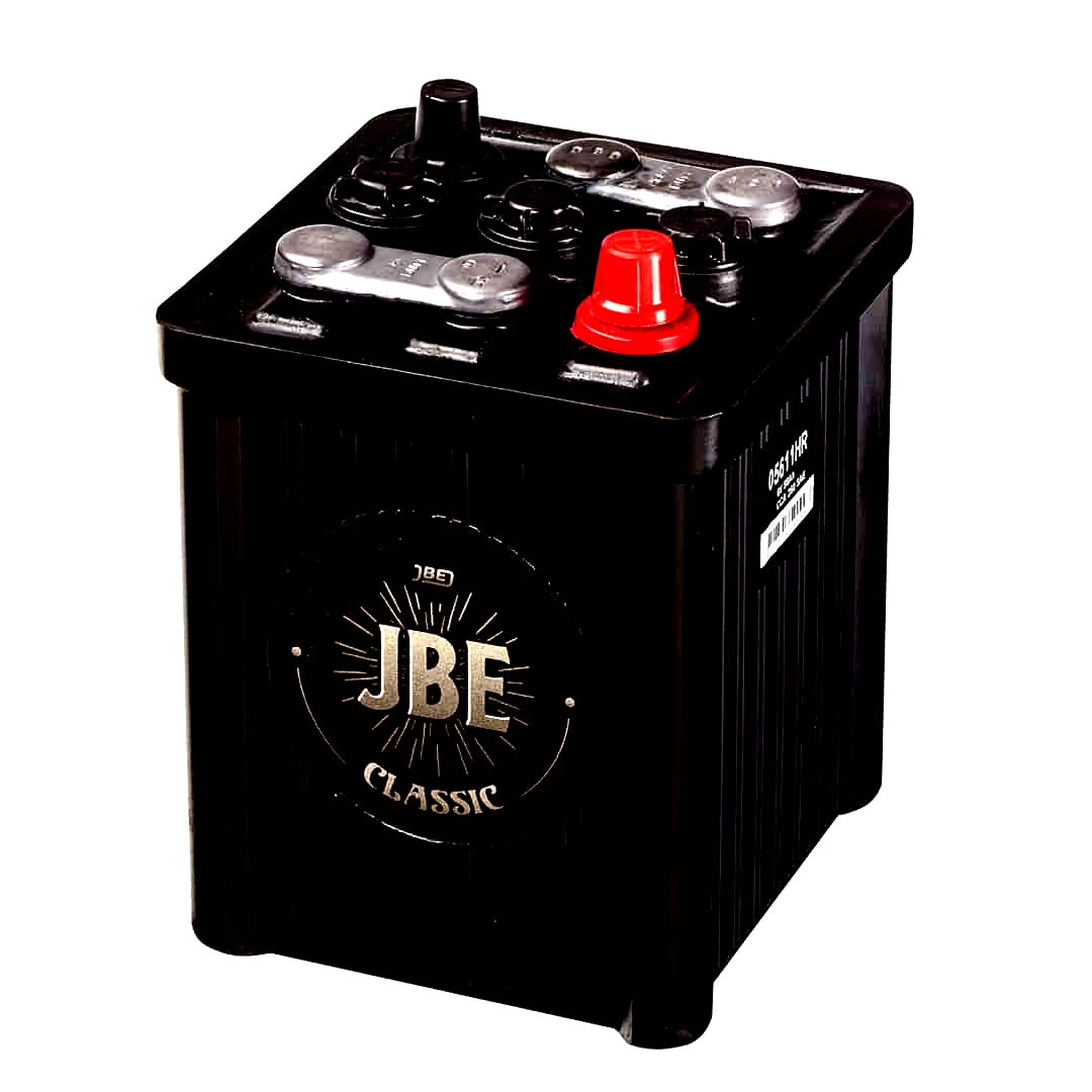 05611HR JBE CLASSIC 56AH, 6V HARDRUBBER BATTERY, 250A