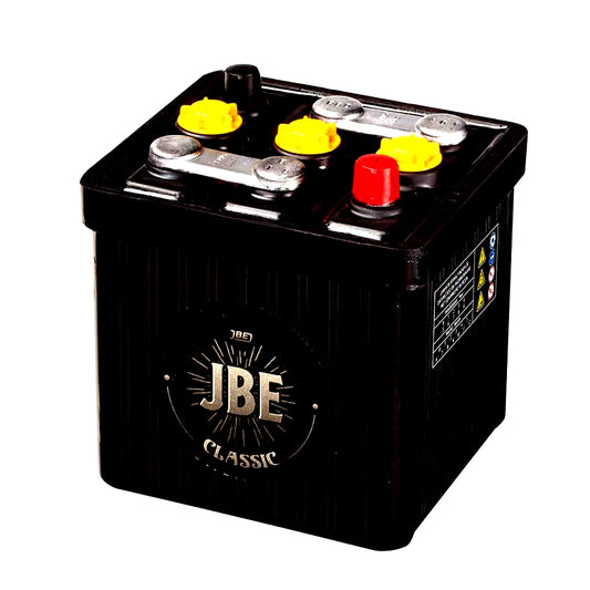 06611HR JBE CLASSIC 66AH, 6V HARDRUBBER BATTERY, 265A