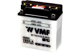 50993 VMF 9AH MOTORBIKE BATTERY, 115A, 12V