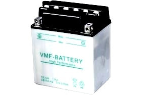 51096 VMF 11AH MOTORBIKE BATTERY, 120A 12V