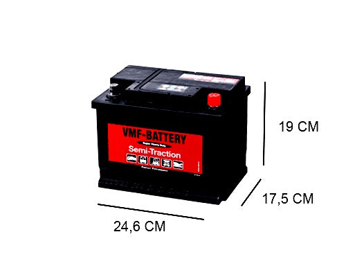 VMF 95502, 60AH SEMI-TRACTIE BATTERY 12V, 560A