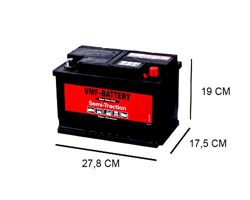 VMF 75AH SEMI-TRACTIE BATTERY 12V, 650A