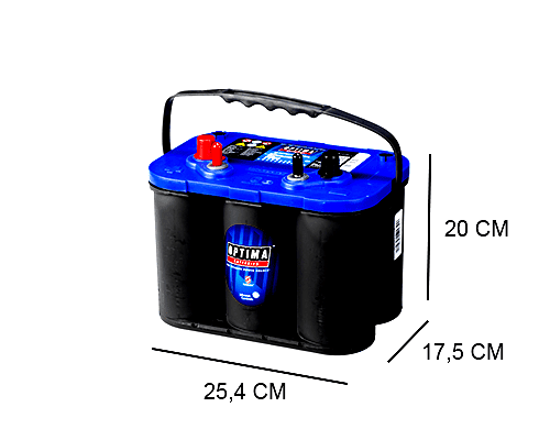 OPTIMA BTSLI4.2 BLUE TOP 50AH BATTERY