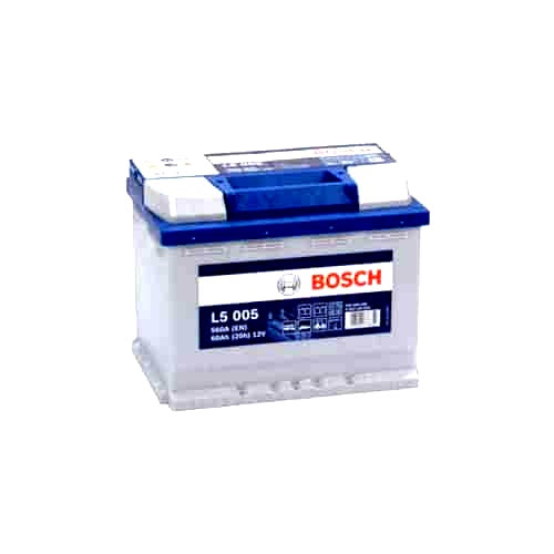 BOSCH L5005 60AH BATTERY, 560A, 12V (0 092 L50 050)