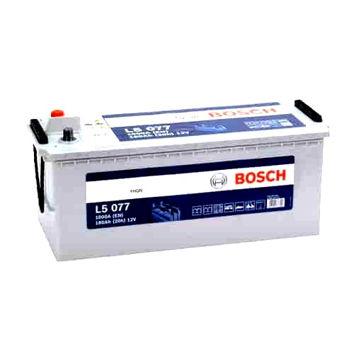 BOSCH L5077 180AH BATTERY, 1000A, 12V (0 092 L50 770)