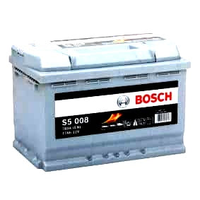 BOSCH S5008, 77AH BATTERY, 780A, 12V (0 092 S50 080)