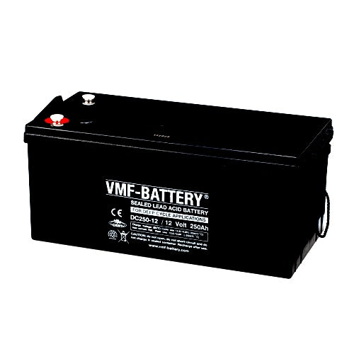 VMF DC250-12 250AH AGM DEEP CYCLE BATTERY 12V