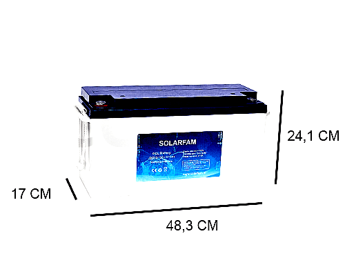 150AH DEEP CYCLE GEL BATTERY 12V JBE BLUELINE