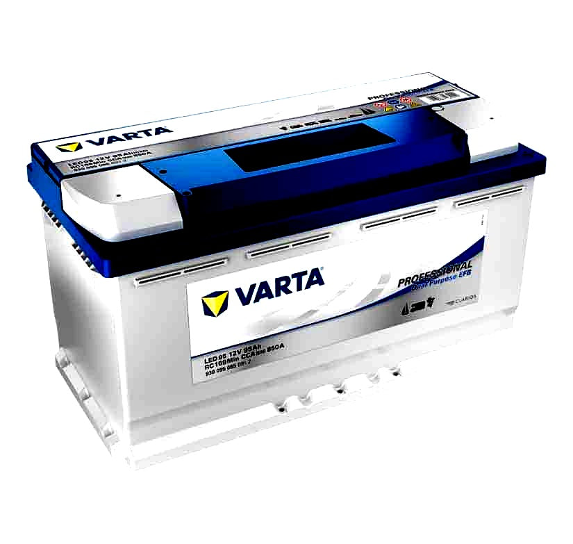 VARTA LED95 PROFESSIONAL DUAL PURPOSE EFB BATTERY 95AH, 850A, 12V