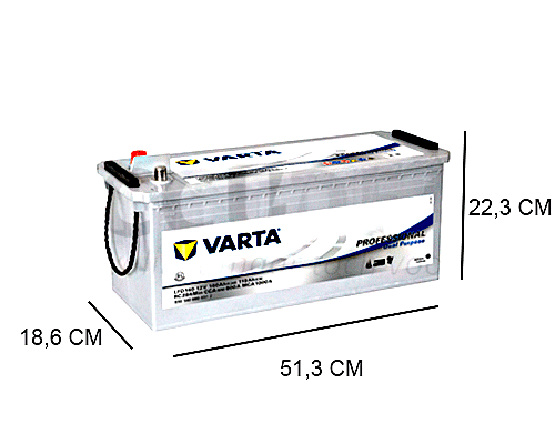 140AH BATTERY VARTA PROFESSIONAL MF LFD140, 930140080, 12V