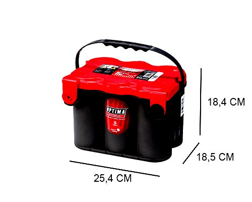 OPTIMA RTF4.2 RED TOP 50AH AGM BATTERY