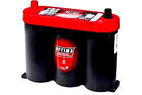 OPTIMA RTS2.1 RED TOP 50AH AGM BATTERY 6V