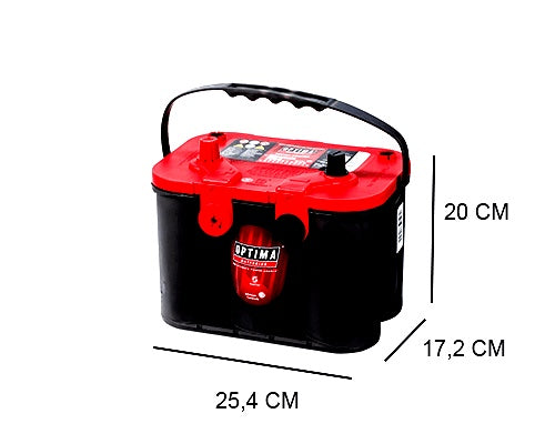 OPTIMA RTU4.2 RED TOP 50AH AGM BATTERY