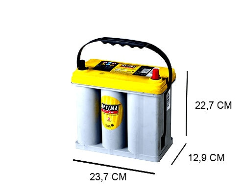 OPTIMA YTR2.7J YELLOW TOP 38AH AGM BATTERY