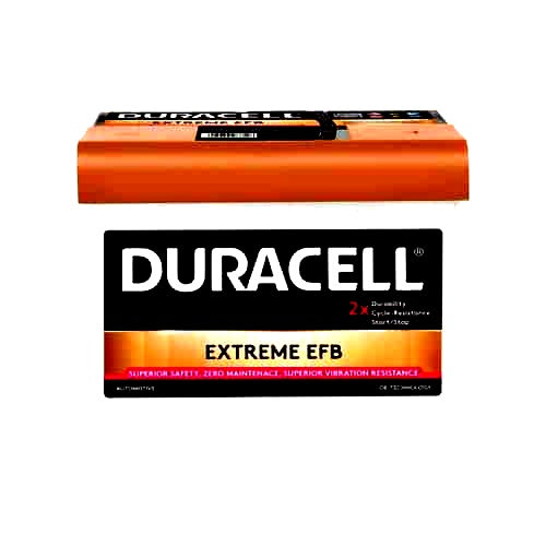 DURACELL 60AH EXTREME EFB START-STOP BATTERY, 560A, 12V, BDE 60 EFB