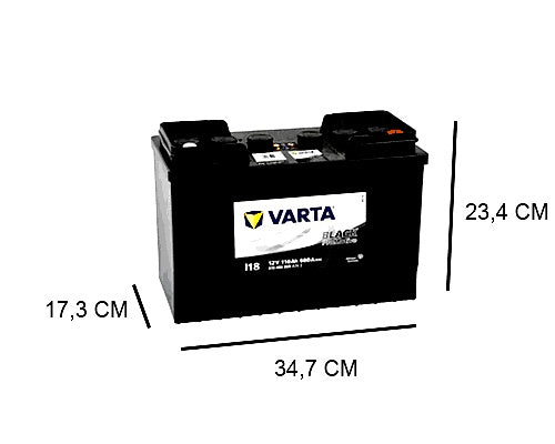 I18 VARTA 110AH PROMOTIVE BLACK BATTERY, 680A, 12V