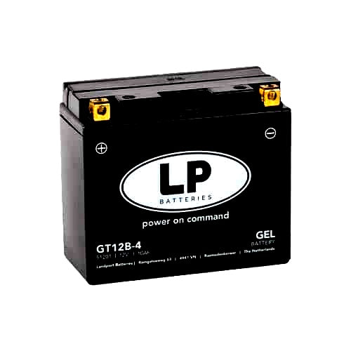 MB YT12B-4 LANDPORT (LP) 10AH AGM SLA MOTORBIKE BATTERY, 12V, 175A